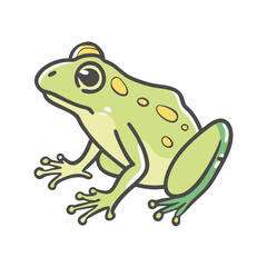frog icon, frog vector illustration-simple illustration of frog, perfect for frog logos and icons
