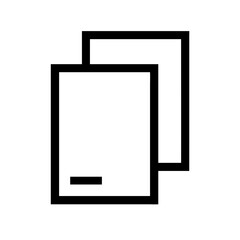 copy  vector flat icon