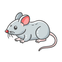 mouse icon, mouse vector illustration-simple illustration of mouse, perfect for mouse logos and icons