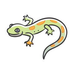 salamander icon, salamander vector illustration-simple illustration of salamander, perfect for salamander logos and icons