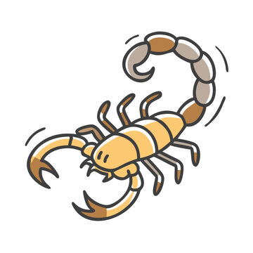 recommend clip art: scorpion icon, scorpion vector illustration-simple illustration of scorpion, perfect for scorpion logos and icons
