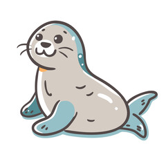 seal icon, seal vector illustration-simple illustration of seal, perfect for seal logos and icons