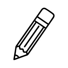 Pencil icons symbolize creativity and artistic expression. Essential for drawing, writing, and educational themes, these designs reflect the art of communication through simple tools.