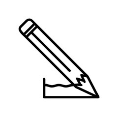 Pencil icons symbolize creativity and artistic expression. Essential for drawing, writing, and educational themes, these designs reflect the art of communication through simple tools.