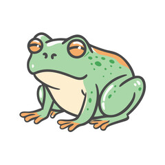 toad icon, toad vector illustration-simple illustration of toad, perfect for toad logos and icons