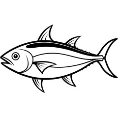 fish on a white background