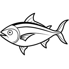 fish on a white background