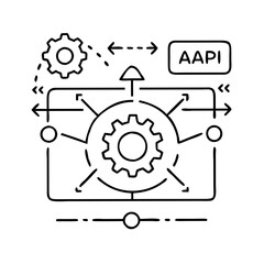 AAPI Integration System Architecture Diagram Showing Gear Interconnectivity and Data Flow