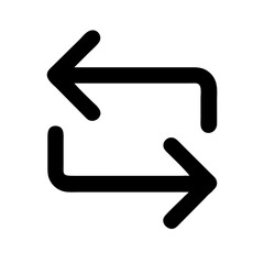 exchange alt  vector flat icon