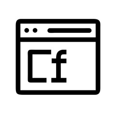 facebook free interface icon glyph  vector flat icon