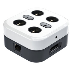 Fototapeta premium Surge Protector isolated on white background