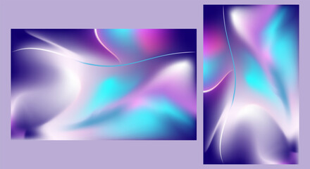 Abstract digital art with vibrant colors and fluid design  wallpaper