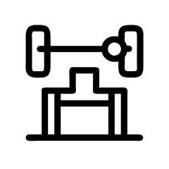 gym  vector flat icon