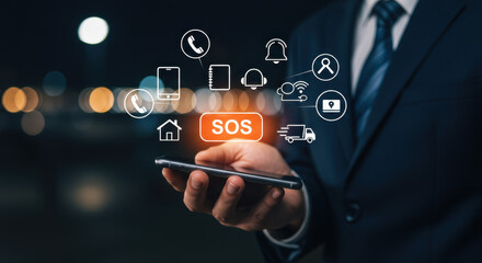 SOS App: Emergency Assistance on Mobile. Instant Help, Contact, Home, Location, Delivery & More. Your Safety Network.