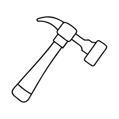 hammer icon, hammer vector illustration-simple illustration of hammer, perfect for hammer logos and icons