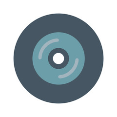Compact Disc Icon for Music, Storage, and Digital Media