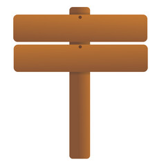 wooden board illustration