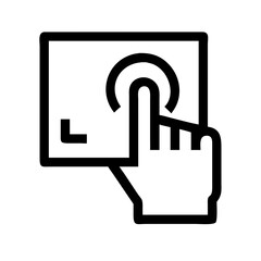 interactive  vector flat icon