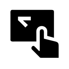 interactive  vector flat icon