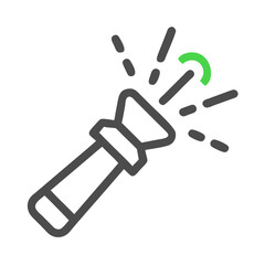 Flare Icon for Emergency, Signal, and Light Effects in Vector Style