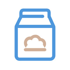 Food Pack Icon for Packaging, Delivery, and Food Services