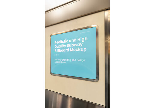 Subway Billboard Mockup 76