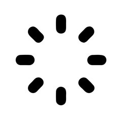 loading  vector flat icon