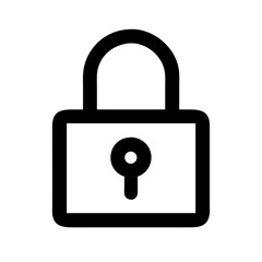 lock alt  vector flat icon