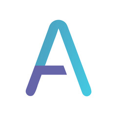 Letter Icon for Communication, Typography, and Messaging