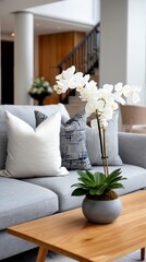 Modern living room decor