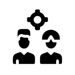 mentorship icon  vector flat icon