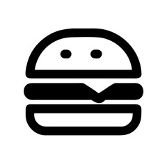 menu burger free interface icon glyph  vector flat icon