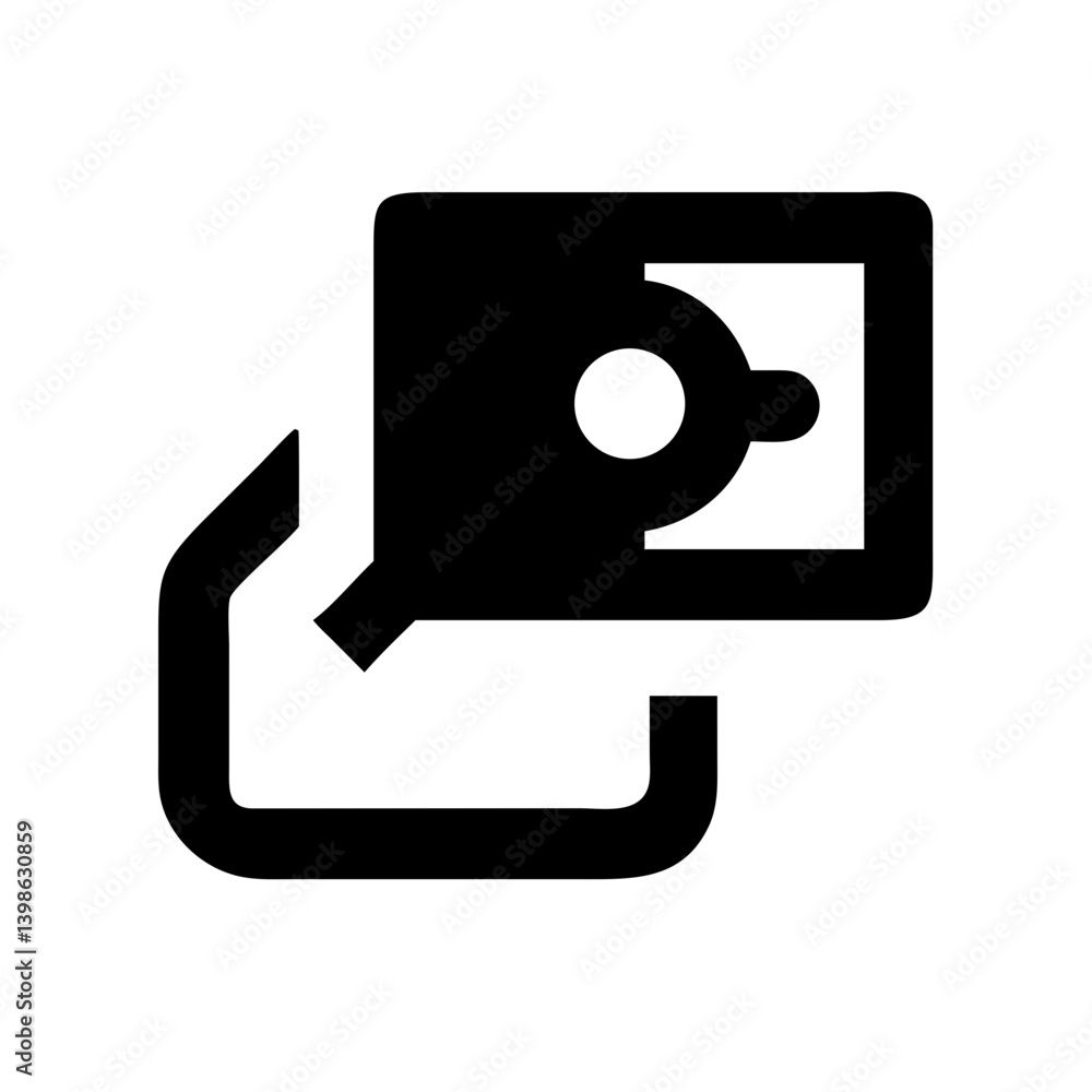 Aufkleber payment icon for financial transactions and digital wallet systems