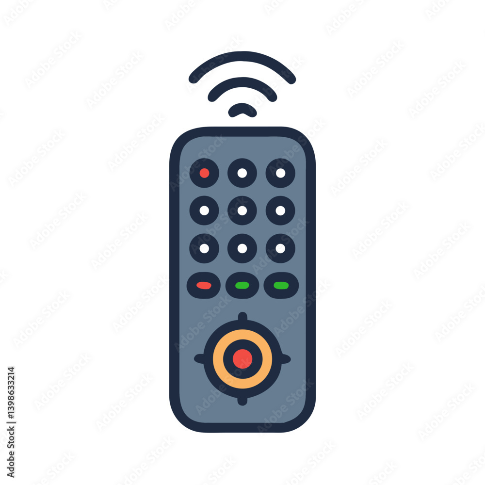 Poster remote icon for control and connectivity devices