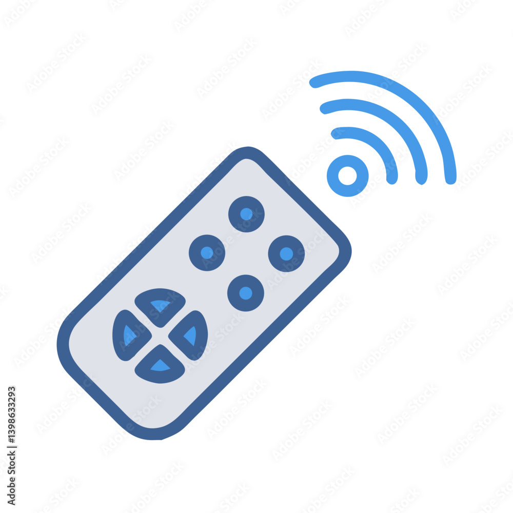 Poster remote icon for control and connectivity devices