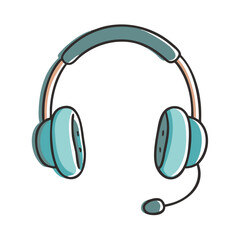 headphones icon, headphones vector illustration-simple illustration of headphones, perfect for headphones logos and icons