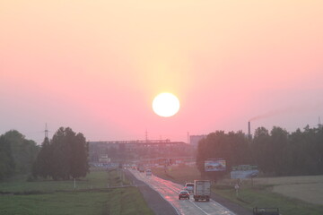 morning in the city