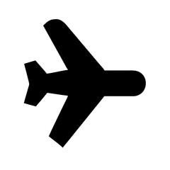 Obraz premium plane alt vector flat icon