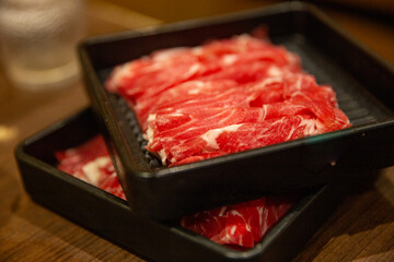 Meat for Shabu Shabu