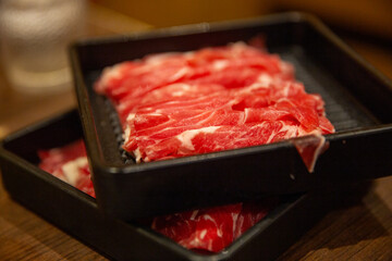 Meat for Shabu Shabu