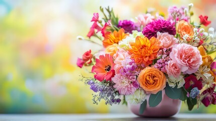 coloful beautiful flowers on the background, colored flowers on abstract background, flower wallpaper