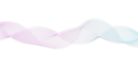 abstract wave element for design pink and white. Design template for cover, business. Abstract dynamic color lines, waves. Vector geometric backgrounds.	