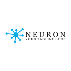 neuron logo vector icon vector illustration template design