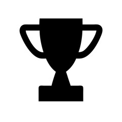 trophy  vector flat icon
