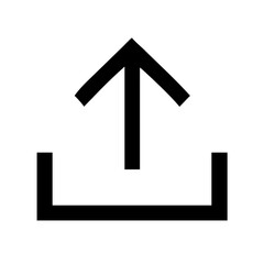 upload  vector flat icon