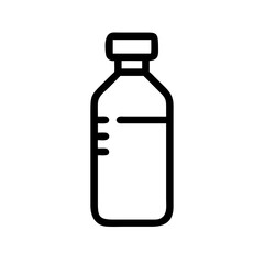 water bottle  vector flat icon