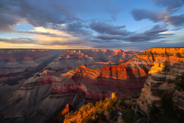 Fototapeta premium grand canyon sunset