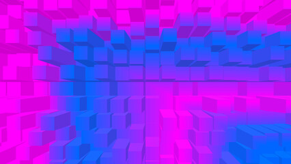 Abstract gradient background with seamless color transitions and dynamic rectangular shapes, offering a modern and versatile design perfect for creative digital projects.