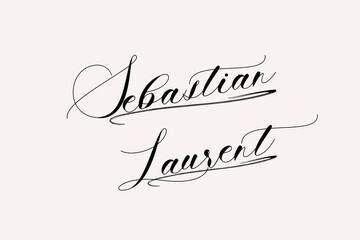 Sebastian Laurent Name signature with beautiful and stylish font