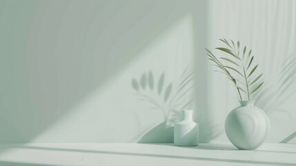 Subtle pastel mint green plain background offering fresh peaceful feel perfect for eco conscious brands organic product ads and modern app interfaces